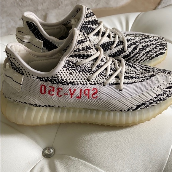 zebra stripe yeezys